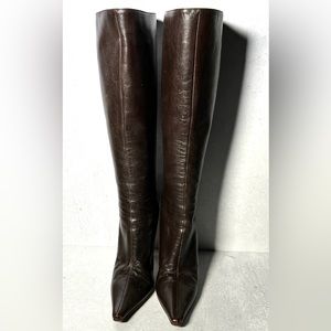 Vintage Early 2000’s Jimmy Choo Griffe Stiletto Boots